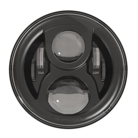 J.W. Speaker 8700 Classic J Series 7&quot; Round LED Headlights - Jeep Wrangler JK ( 2007 - 2018 )