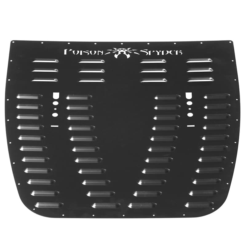 Poison Spyder Hood Louver (Black) - Jeep Wrangler JL (2018-2022) / Gladiator JT (2020-2022)