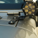 SAIF A-Pillar Dual LED Light Mount - Jeep Wrangler JL (2018-2022) / Gladiator JT (2020-2022)