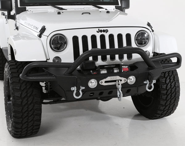 Smittybilt SRC Gen2 Front Bumper in Black Textured - Jeep Wrangler JK