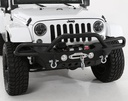 Smittybilt SRC Gen2 Front Bumper in Black Textured - Jeep Wrangler JK