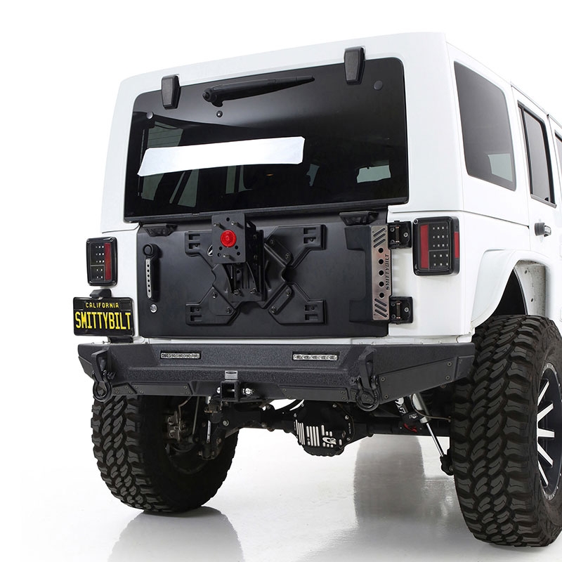 Smittybilt XRC Tailgate with Tire Carrier - Jeep Wrangler JK ( 2007 - 2018 )