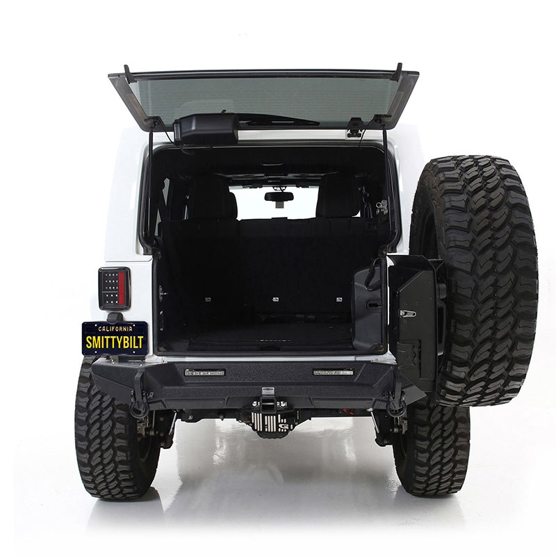 Smittybilt XRC Tailgate with Tire Carrier - Jeep Wrangler JK ( 2007 - 2018 )