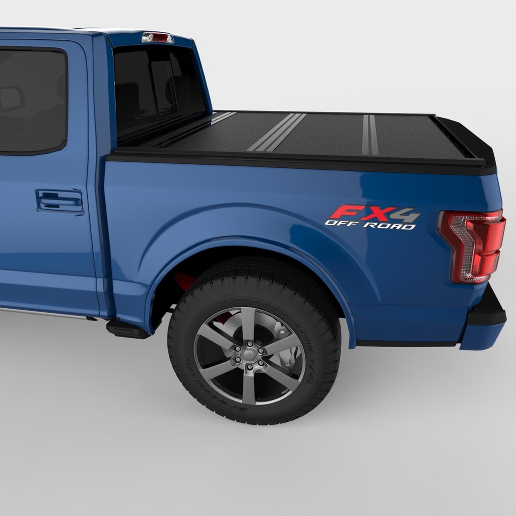 UnderCover Flex Hard Folding Tonneau Cover ( Standard Bed ) - FORD F-150 ( 2015 - 2020 ) 