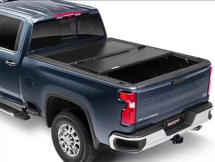 UnderCover Flex Hard Folding Tonneau Cover (Standard Bed) - Silverado/Sierra 1500 (2019-2022)