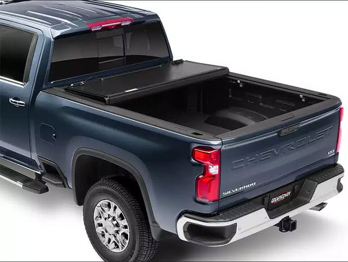 UnderCover Flex Hard Folding Tonneau Cover (Standard Bed) - Silverado/Sierra 1500 (2019-2022)