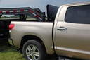 UnderCover Flex Hard Folding Tonneau Cover - Silverado/Sierra (Short Bed - with rail caps) ( 2007 - 2013 )