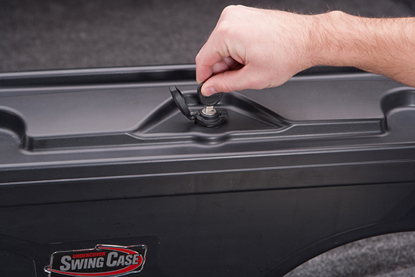 UnderCover Swing Case Truck Toolbox (Passenger Side) - FORD-F150 (2015-2022) / SVT Raptor (2017-2022)