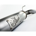 aFe Power MACH Force-Xp 2.5 IN 409 Stainless Steel Axle-Back Exhaust System - Jeep Wrangler JK V6-3.6/3.8L ( 2007 - 2018 )
