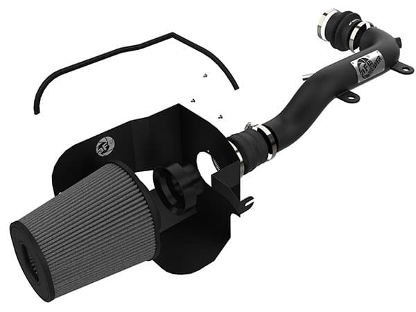aFe Power Magnum FORCE Stage-2 XP Cold Air Intake System - Black w/Pro DRY S Filter Media - Jeep Wrangler JL V6-3.6L (2018-2022) / Gladiator JT (2020-2022)