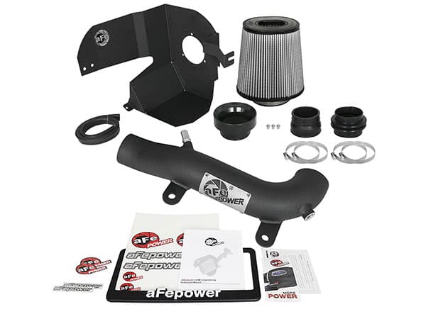 aFe Power Magnum FORCE Stage-2 XP Cold Air Intake System - Black w/Pro DRY S Filter Media - Jeep Wrangler JL V6-3.6L (2018-2022) / Gladiator JT (2020-2022)