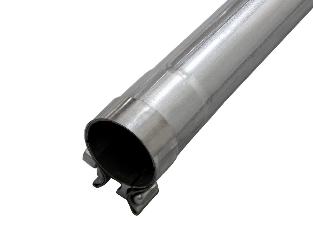 aFe Power Scorpion 2.5&quot; Aluminized Cat-Back Exhaust System with Polished Tip - Jeep Wrangler JK 4-Door V6-3.8/3.6L
