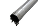 aFe Power Scorpion 2.5&quot; Aluminized Cat-Back Exhaust System with Polished Tip - Jeep Wrangler JK 4-Door V6-3.8/3.6L