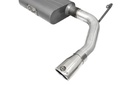 aFe Power Scorpion 2.5&quot; Cat-Back Aluminized Exhaust System with Polished Tips - Jeep Wrangler JK 2-Door V6-3.6L/3.8L