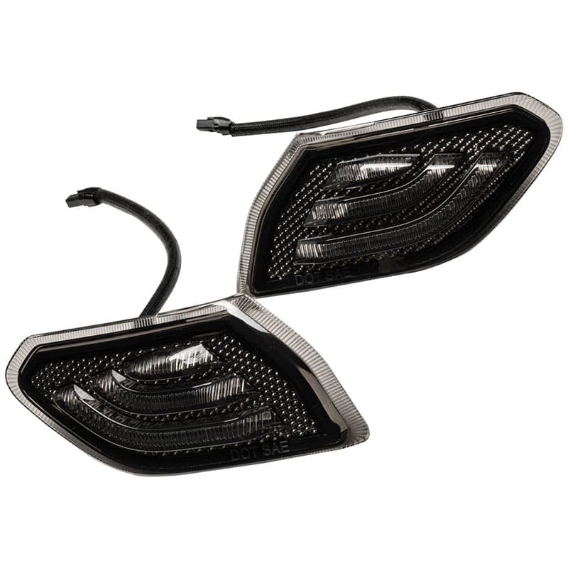 Oracle Lighting LED Front Sidemarker Lights (Smoke) - Jeep Wrangler JL (2018-2023) / Gladiator JT (2020-2023)