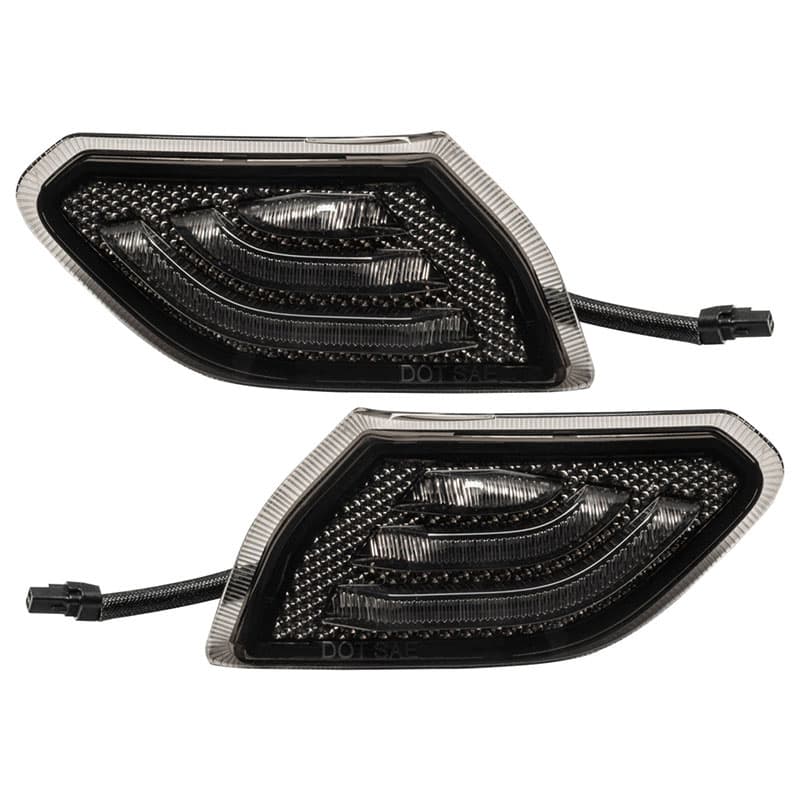 Oracle Lighting LED Front Sidemarker Lights (Smoke) - Jeep Wrangler JL (2018-2023) / Gladiator JT (2020-2023)