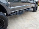 N-fab Textured Black Cab Length Podium STEPS - RAM 1500 ( 2019 - 2021 )