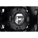 (Set of 5 Wheels) Fuel Anza Wheel 17x8.5 with 5 on 5 Bolt Pattern - Gun Metal Matte with Black Ring - Jeep Wrangler JK/JL/Gladiator JT