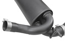 Afe Power Rebel Series 2.5&quot; 409 Stainless Steel Axle-Back Exhaust System - Jeep Wrangler JK V6-3.6L/3.8L ( 2007-2018 )