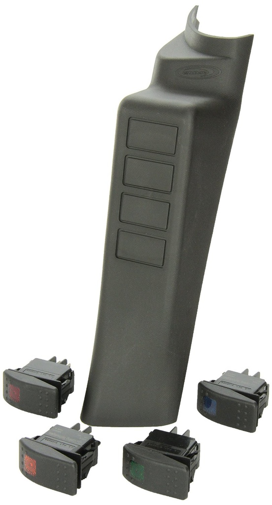 Daystar A-Pillar Switch Pod with Switches - Jeep Wrangler JK ( 2007 - 2010 )