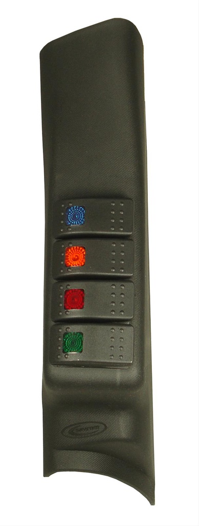 Daystar A-Pillar Switch Pod with Switches - Jeep Wrangler JK ( 2007 - 2010 )