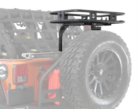 Smittybilt Defender Tailgate Bolt On Basket - Jeep Wrangler JK