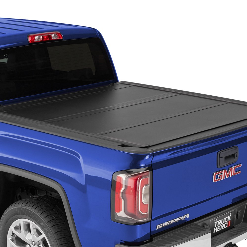 [UX12018] UnderCover Ultra Flex Hard Folding Tonneau Cover - Silverado/Sierra (Short Bed) ( 2014 - 2018 )