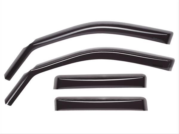 [82765] WeatherTech Side Window Deflectors (Crew Cab) - Ford F-150 ( 2015 - 2018 ) 