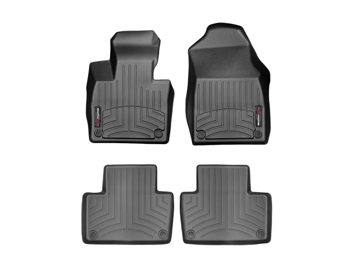 [441313-1-3] WeatherTech DigitalFit (Front + Rear) Floor Liners - Jeep Wrangler JL 2-Door ( 2018 – 2019)