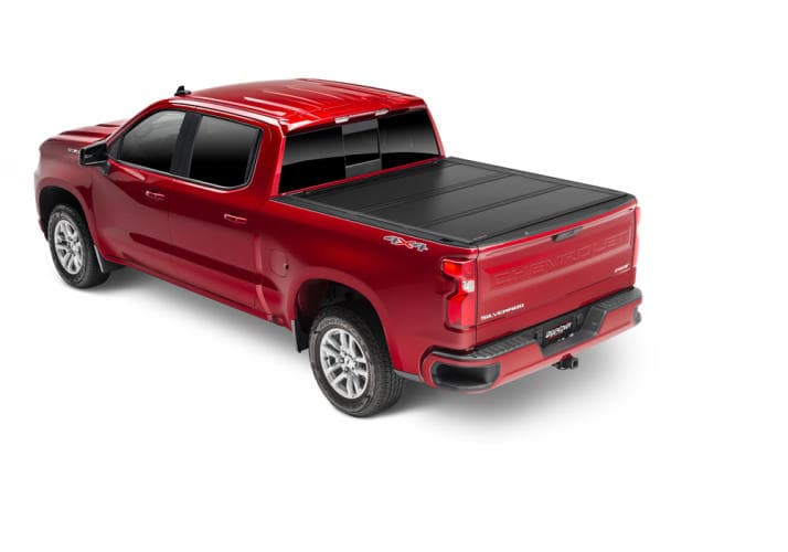 [UX12022] UnderCover Ultra Flex Hard Folding Tonneau Cover (Short Bed) - Silverado/Sierra 1500 ( 2019 - 2024 )