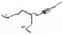 Borla (140842) S-Type Cat-Back Exhaust System (Truck Split Side Exit) - Silverado/Sierra 1500 V8 5.3L (2019-2024)