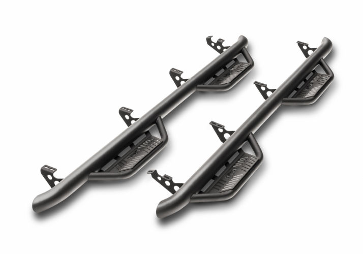 N-Fab Podium LG Steps (Textured Black) - Toyota Tundra CREWMAX (2022-2024)