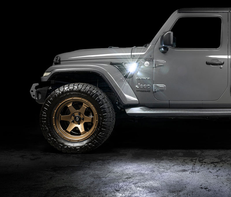 Oracle Lighting Sidetrack LED Lighting System - Jeep Wrangler JL (2018-2023) / Gladiator JT (2020-2023)