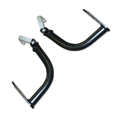 [5802] Synergy Rear Grab Handles - Jeep Wrangler JKU 4-Door 